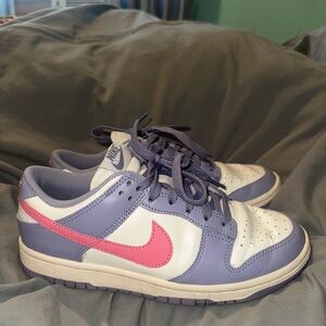Nike Dunk Low Indigo Haze/Coral Size 7